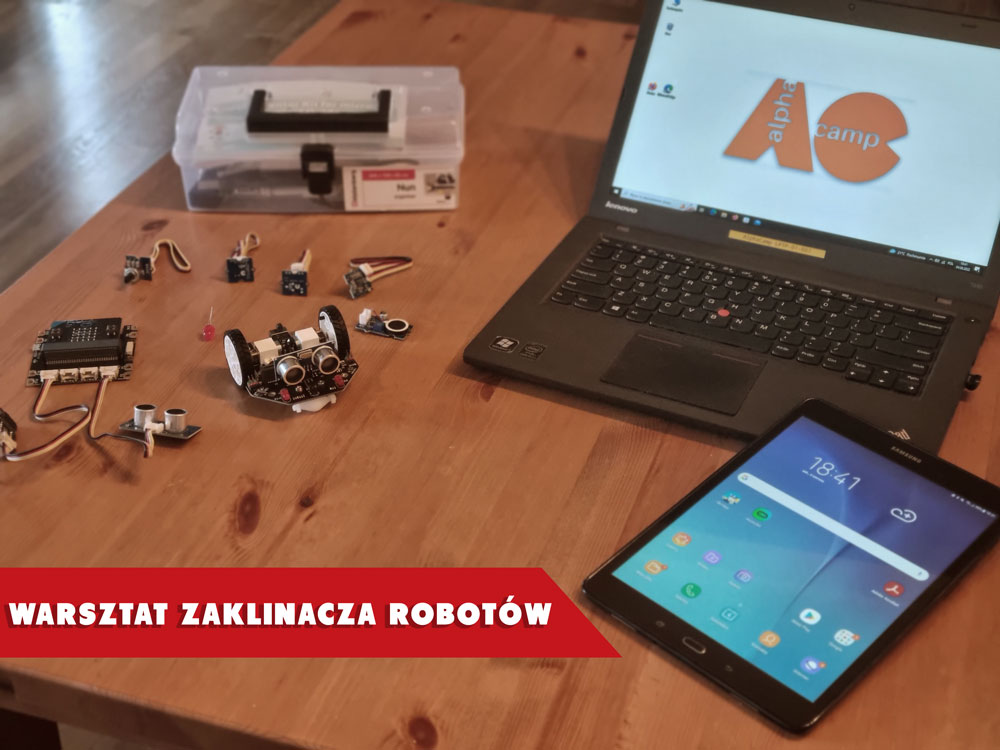 Warsztat zaklinacza robotów AlphaCamp